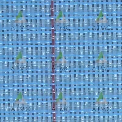 SSB Triple Layer KRAFT SSB44210WL39-475CFM Forming Fabric for Paper Industry: Plain Weave Paper Side, 8 Shed Wear Side, High Support Points